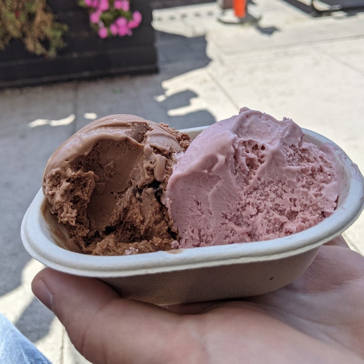 photo of Honey’s Ice Cream double chocolate chip brownie shared by @iamabunny on  09 Sep 2021 - review