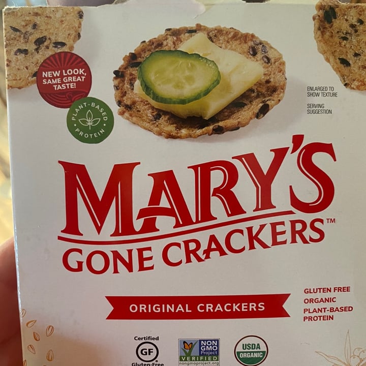 photo of Mary's Gone Crackers Cracker Snack shared by @bekster63 on  11 Jul 2022 - review