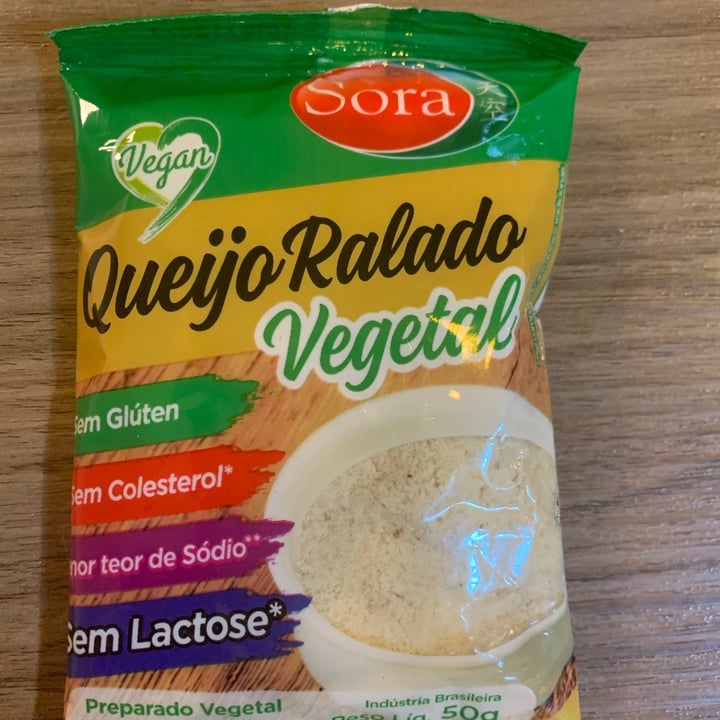 photo of Sora Queijo ralado Vegetal shared by @caroldecarlos on  13 Jul 2021 - review