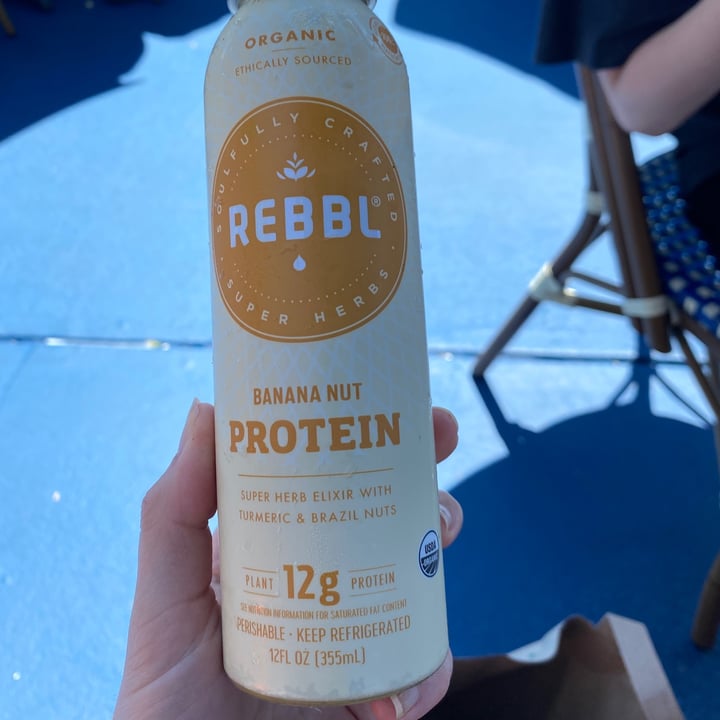 photo of REBBL Banana Nut Protein shared by @julialcaputo on  23 Jul 2020 - review