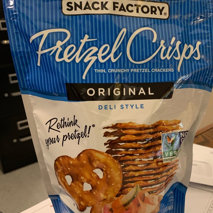 photo of Snack Factory Original pretzel crisps shared by @allhess on  13 Jan 2022 - review
