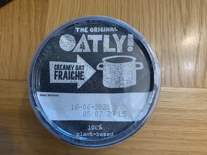 photo of Oatly Creamy Oat Fraiche shared by @marshacpiano on  10 Feb 2020 - review