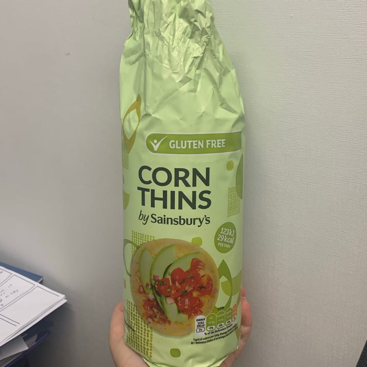 photo of Sainsbury's Corn thins shared by @marruiz on  09 Jun 2021 - review