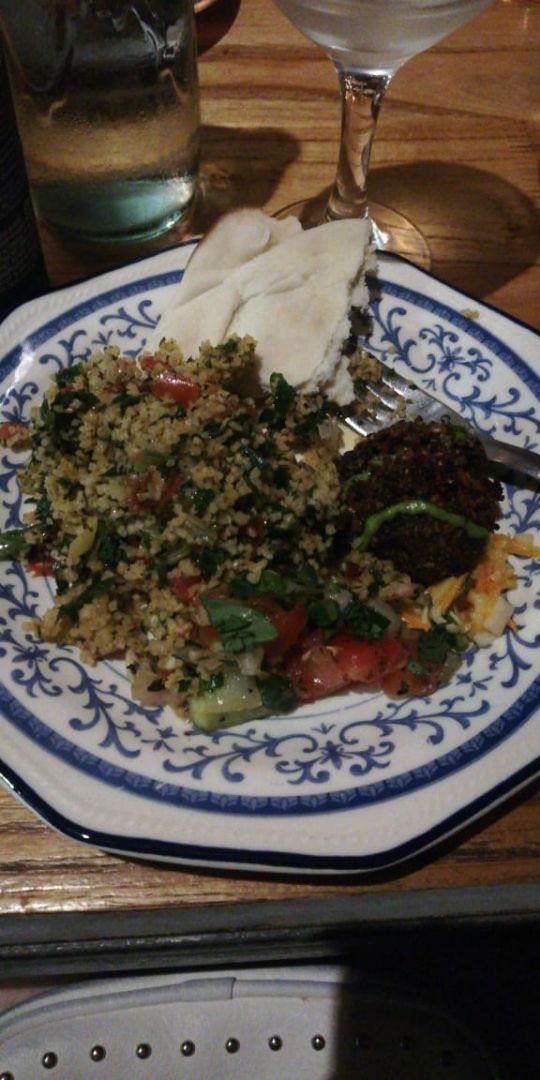 review photo of Eretz Cantina Israeli Ensalada Tabule shared by @agosq1 on 11 Jan 2020 - review