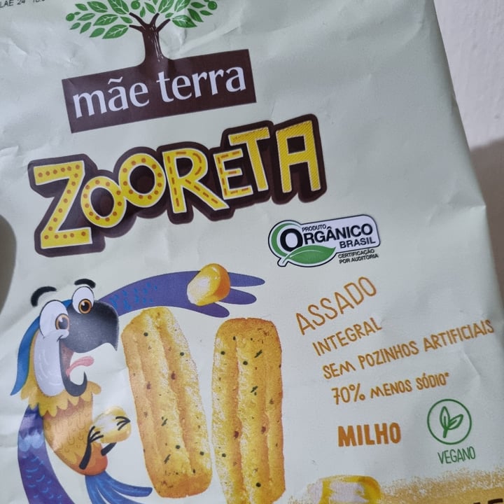 review photo of Mãe Terra Zooreta Salgadinho de Milho shared by @tatifillmann on 07 Aug 2022 - review