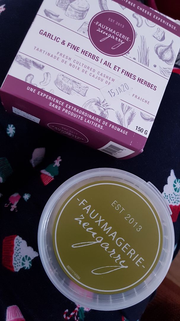 review photo of Fauxmagerie Zengarry Garlic And Fine Herbs shared by @kayleenorton on 25 Dec 2019 - review