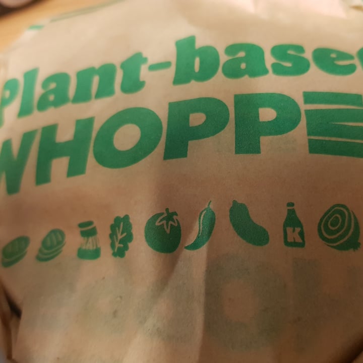 photo of Burger King Plant based Whopper shared by @liedsv on  16 Feb 2022 - review