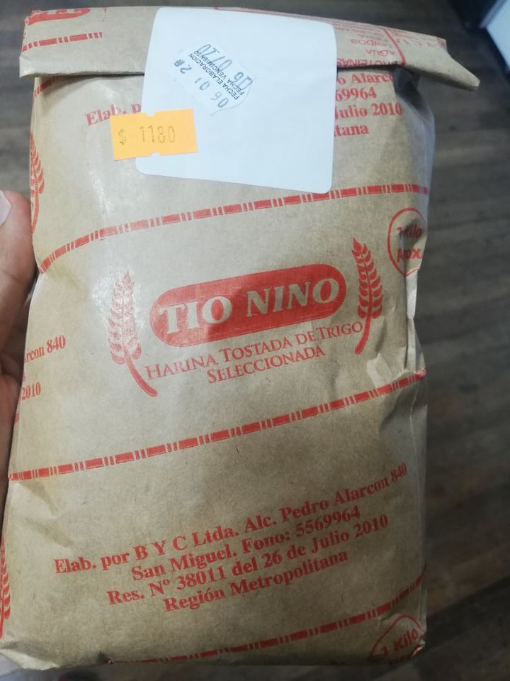 photo of Tío Nino Harina Tostada shared by @pablito on  18 Feb 2020 - review