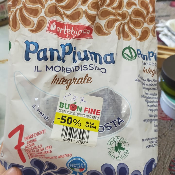 photo of Panpiumino Artebianca Dal 1968 Pan Piuma shared by @anto-miky18 on  30 Jul 2022 - review