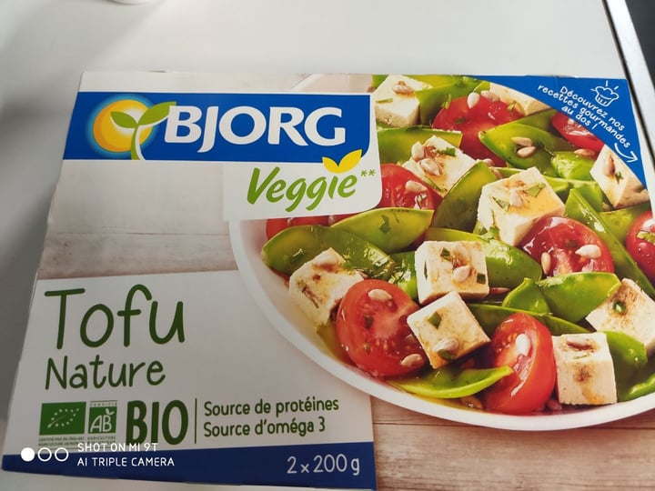 photo of Bjorg Tofu Nature shared by @sandrine on  21 Mar 2020 - review