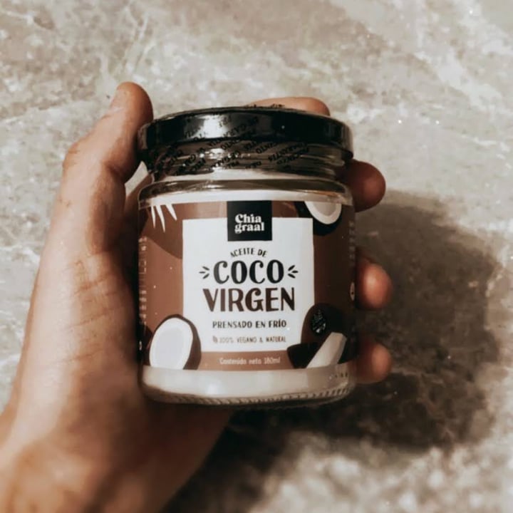 review photo of Chia Graal Aceite De Coco shared by @alexisedsoto on 03 Mar 2022 - review