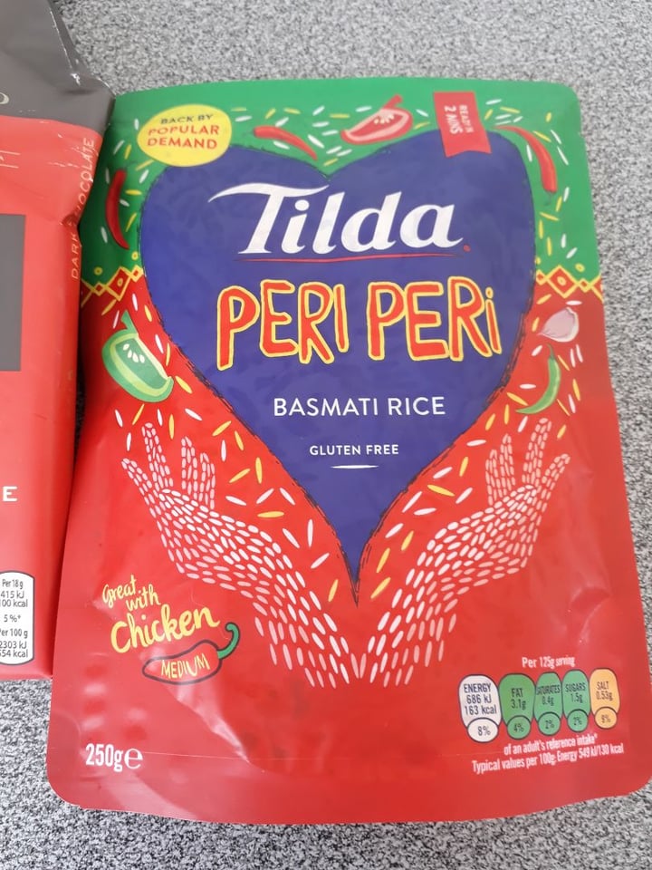 photo of Tilda Peri peri basmati rice shared by @bcjw57 on  01 Mar 2020 - review