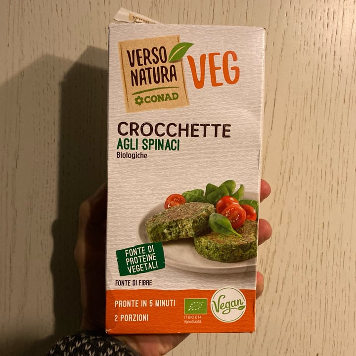 photo of Verso Natura Conad Veg Crocchette agli Spinaci shared by @simonescampoli on  06 Mar 2022 - review