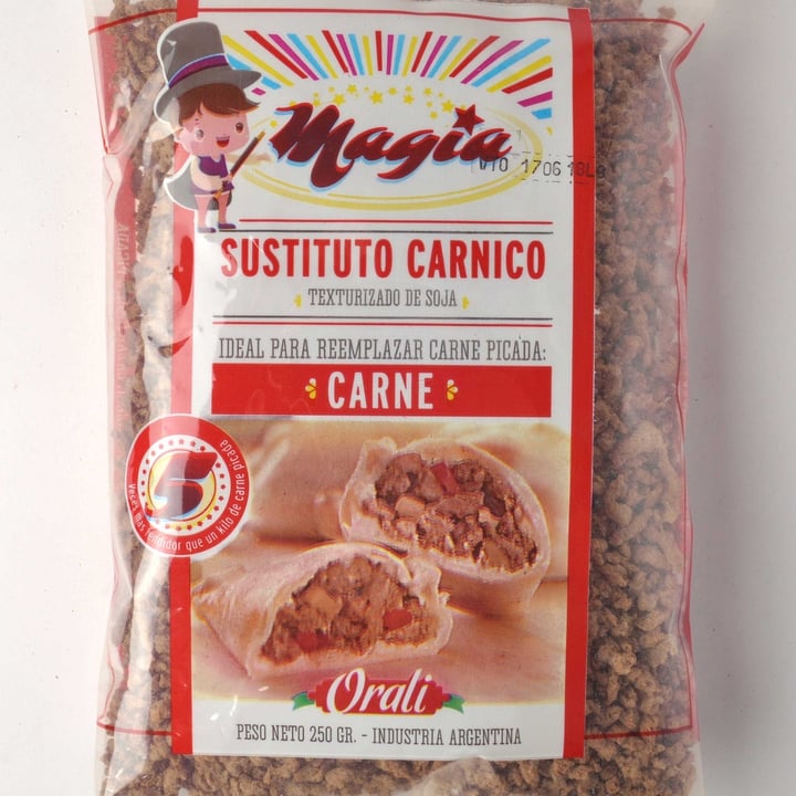 photo of Orali Magia Sustituto Carnico Sabor Pollo shared by @flooorvegan on  12 Apr 2021 - review