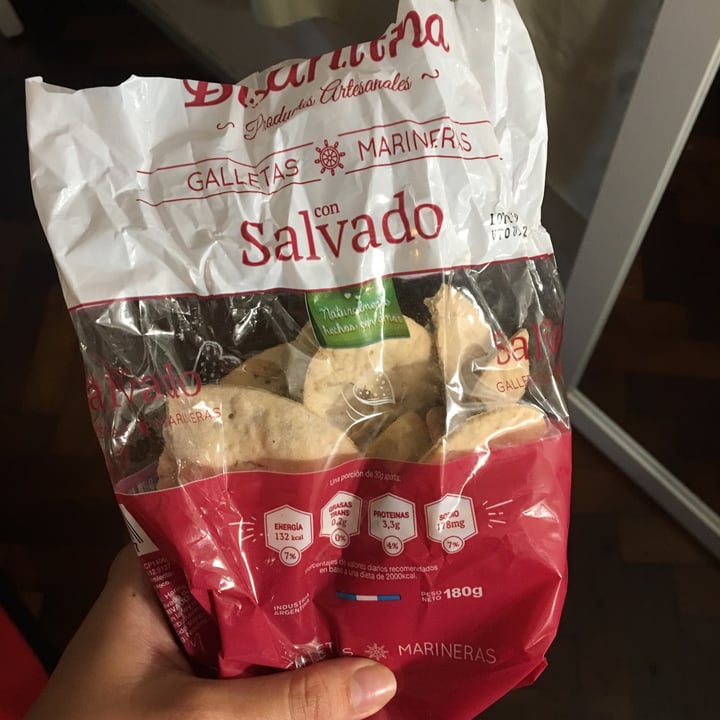 photo of La Bizantina Galletas marineras con salvado shared by @valentinadelalune on  24 Mar 2021 - review