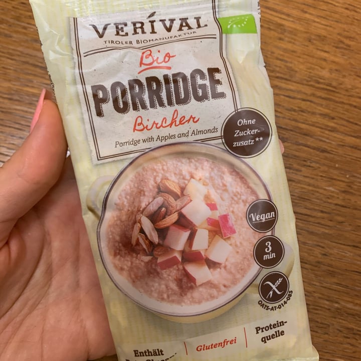 photo of Verival Bircher porridge shared by @thinkgreen on  08 Jan 2022 - review
