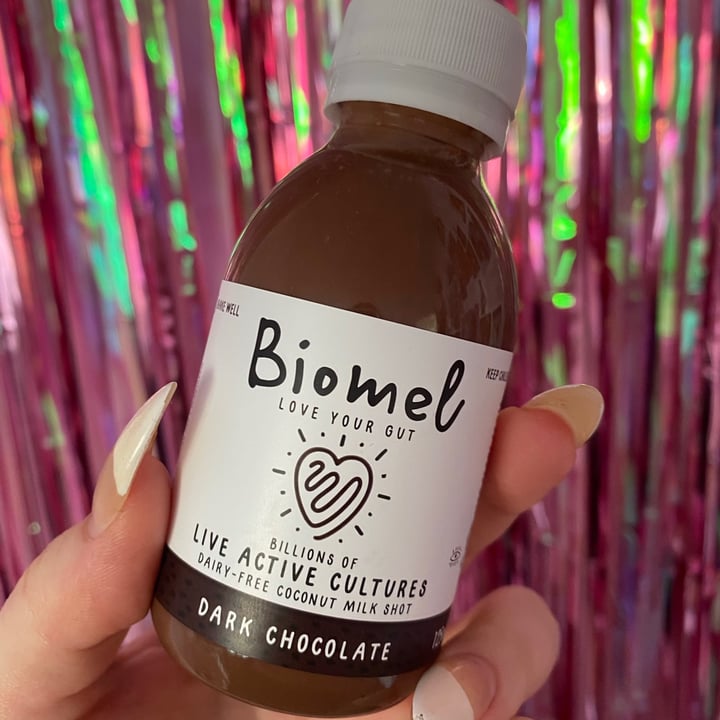 photo of Biomel Dark Chocolate Dairy-Free Probiotic Shots shared by @meganpatriciafierce on  03 Oct 2020 - review