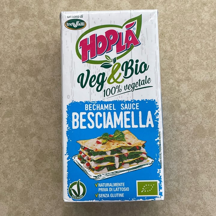 photo of Trevalli Hoplà Besciamella Veg&Bio shared by @dalilascarlino on  17 May 2022 - review