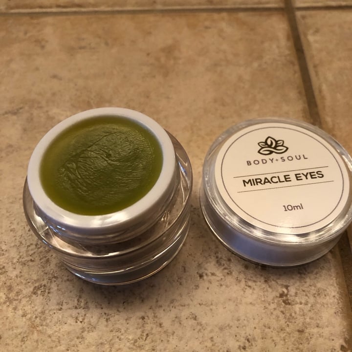 photo of Body+Soul Miracle Eyes Firming Eye Balm shared by @yumi on  28 Oct 2020 - review