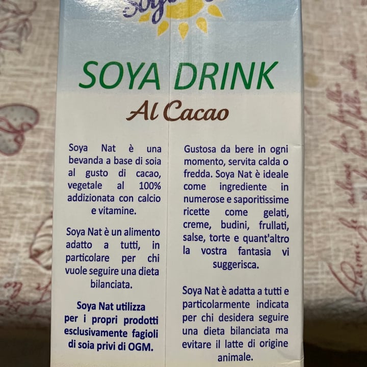 photo of Soya-Nat Soya Drink al Cacao shared by @aleglass on  16 Nov 2020 - review