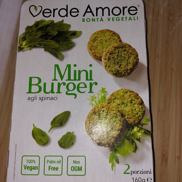 review photo of Verde Amore Mini Burger Agli Spinaci shared by @mikimante on 28 Oct 2022 - review