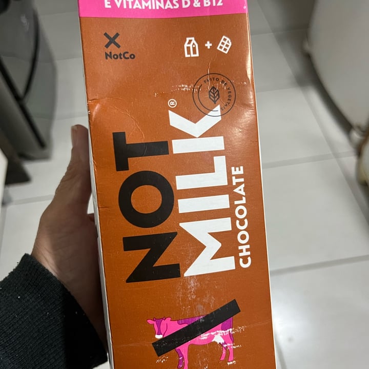photo of NotCo Not Milk Chocolate shared by @dineidequeiroz on  05 Jun 2022 - review