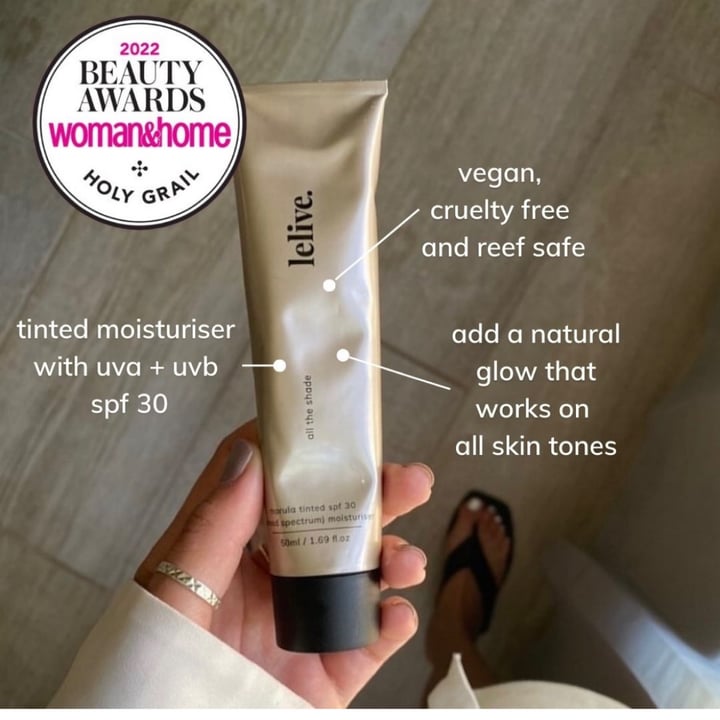 photo of Lelive Tinted Moisturizer SPF30 shared by @reshmikhan on  30 Jan 2023 - review