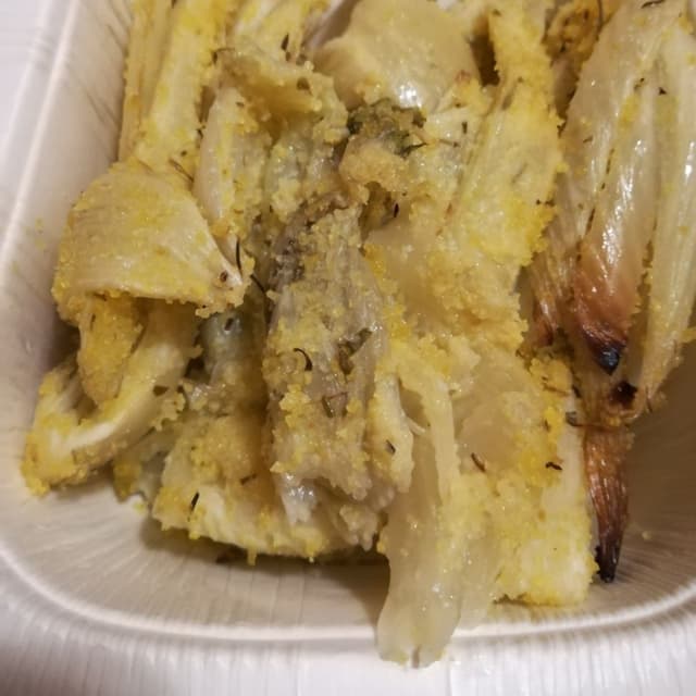 菜肴“Finocchi gratinati”的照片