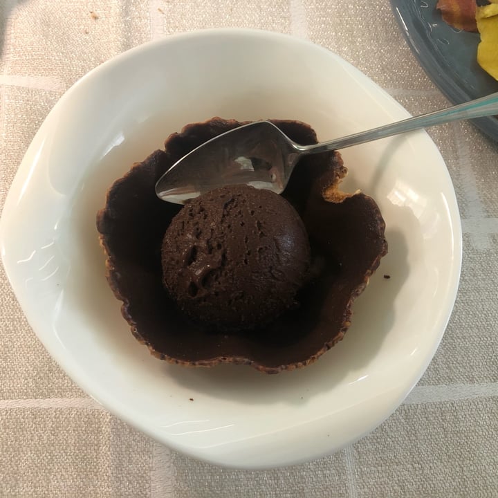 photo of Ristorante Gigiotto gelato al cioccolato fondente shared by @luciapaladini on  25 Jul 2022 - review