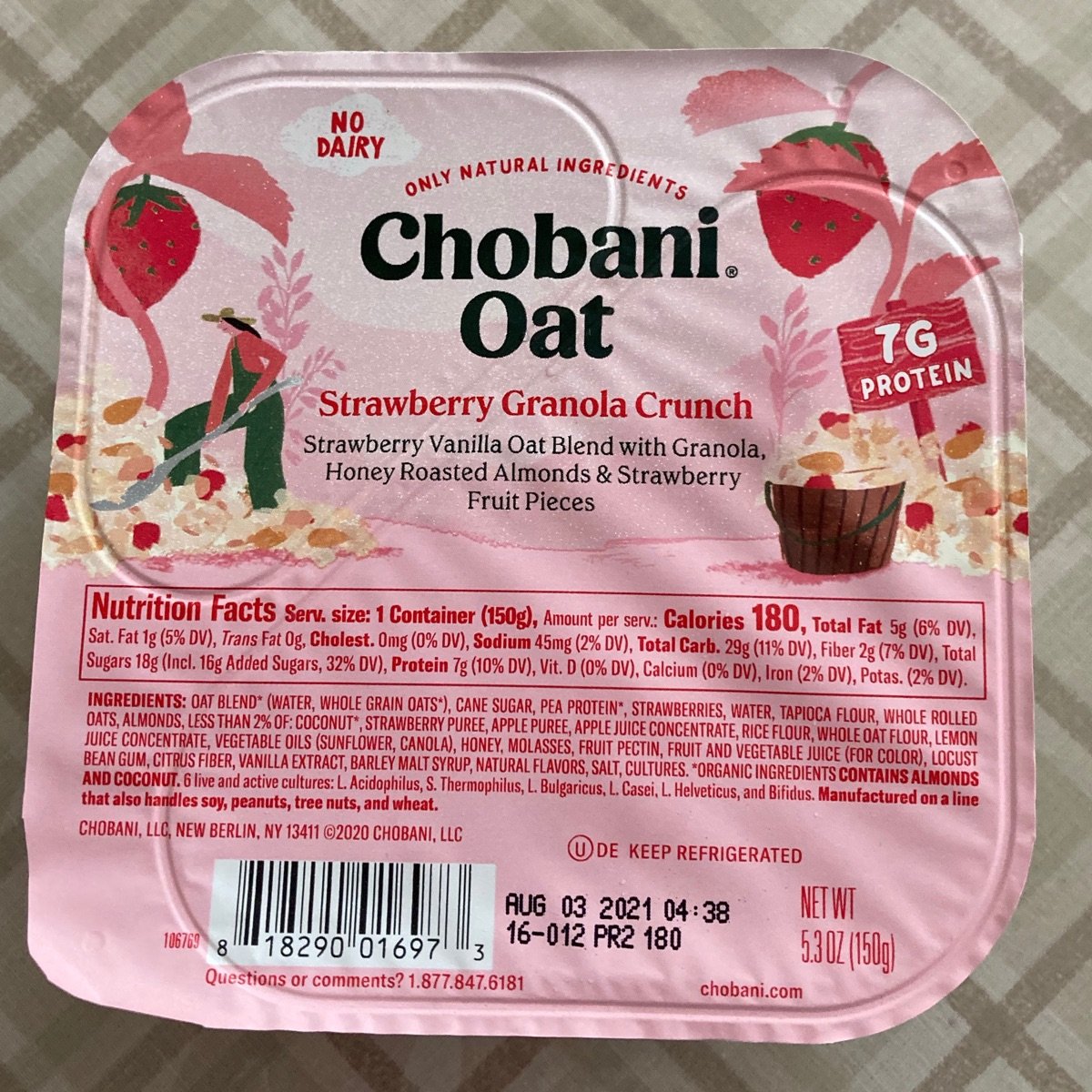 Chobani Oat Based Strawberry Granola Crunch Yogurt Abillion chobani-oat-based-strawberry-granola-crunch-yogurt-abillion
