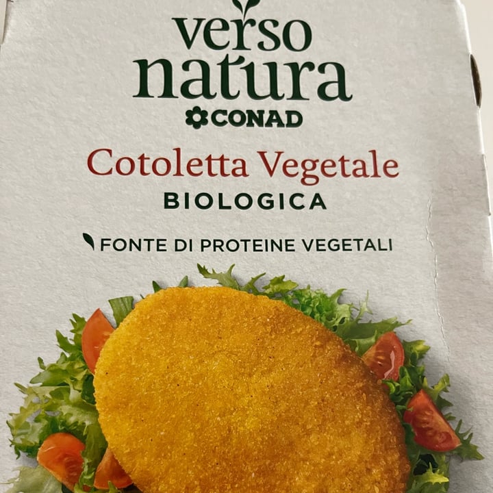 photo of Conad Verso Natura Cotoletta Vegetale shared by @lucia2510 on  25 Nov 2022 - review