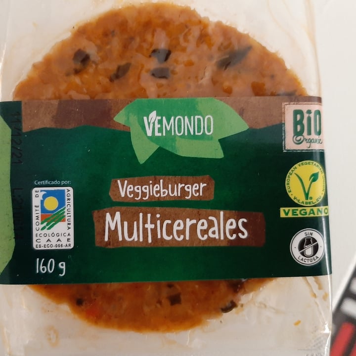 photo of Vemondo Veggieburger Multicereales shared by @natalibeli on  06 Aug 2021 - review