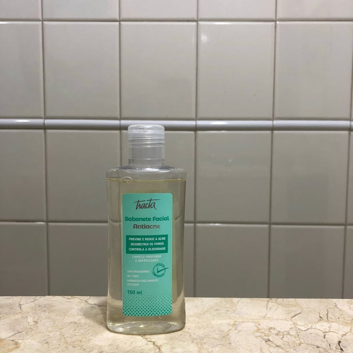 review photo of Tracta sabonete facial tracta - antiacne shared by @luckfadinha on 03 May 2022 - review