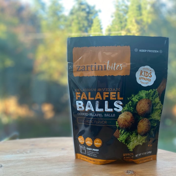 photo of Zartini Foods Zartini Bites Falafel Balls shared by @knorthway on  26 Jun 2022 - review