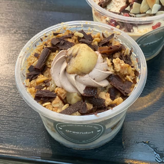 Photo of the dish “banoffee parfait”