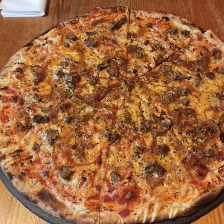photo of Pizzeria Trozo Pizza Cebolla, Seitán, Mostaza shared by @arantzagates on  12 Jan 2021 - review