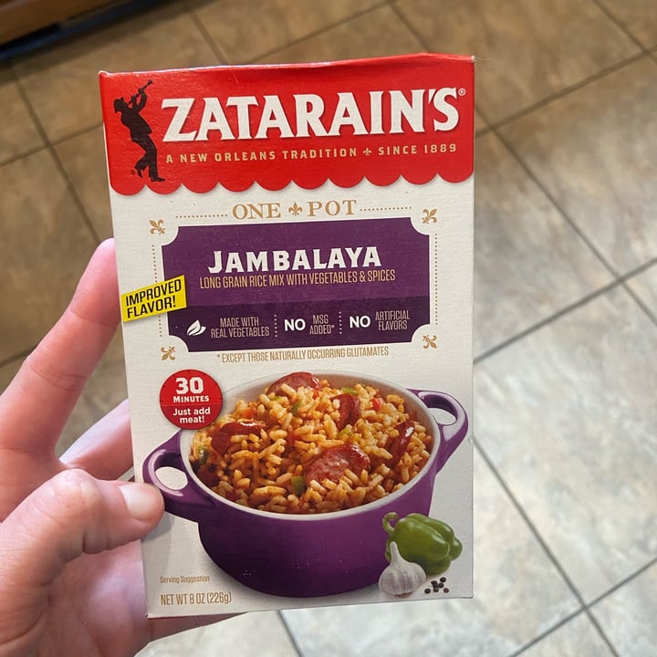 photo of Zatarain's Jambalaya Rice & Dinner Mix shared by @brittanymiller on  10 Jun 2022 - review