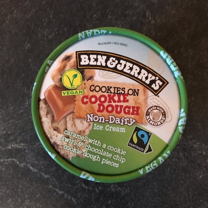 review photo of Ben & Jerry's Cookies On Cookie Dough Non-Dairy Ice Cream shared by @traceyinfr on 13 Jun 2022 - review