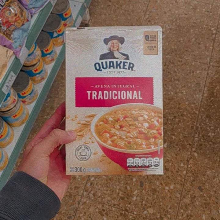 photo of Quaker Avena integral tradicional shared by @anndygarciaa on  09 Oct 2020 - review