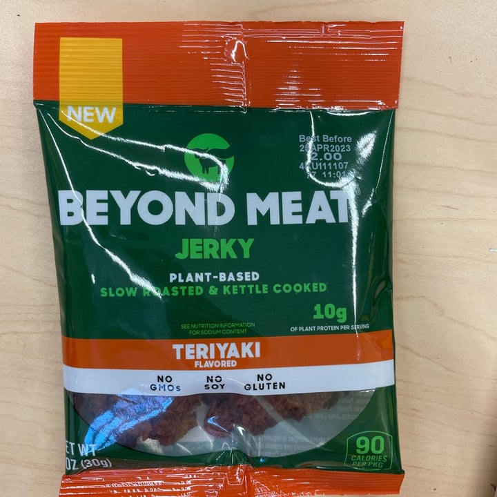 review photo of Beyond Meat Teriyaki Jerky shared by @thenerdcave on 22 Sep 2022 - review