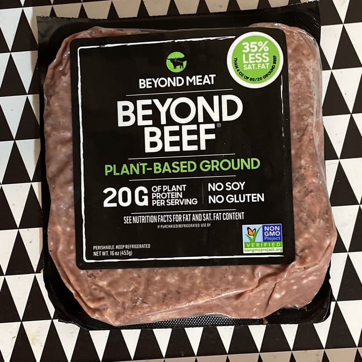 photo of Beyond Meat Beyond Beef Plant-based Ground 18g of protein/serving shared by @wmdiomedi on  27 Oct 2021 - review