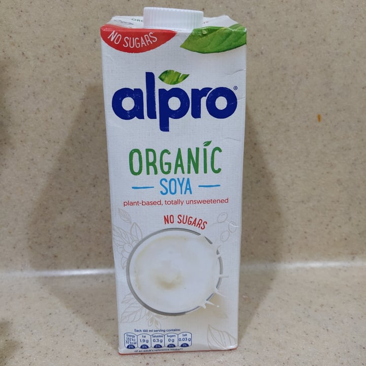 photo of Alpro Unsweetened Organic Soya Milk  shared by @minli on  29 Jun 2021 - review