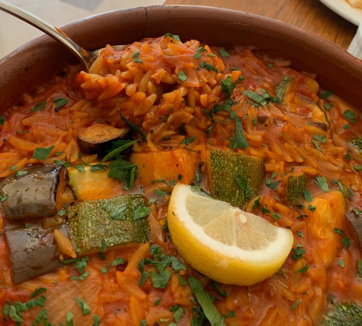 review photo of Cyma Vegetable Yiouvetsi shared by @katcerv on 28 Dec 2019 - review