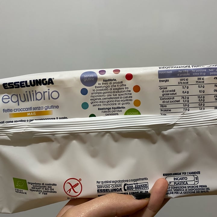 review photo of Esselunga Fette croccanti senza glutine MAIS shared by @msom on 04 Dec 2021 - review
