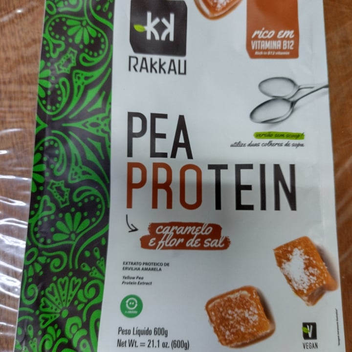 photo of Rakkau Pea Protein Caramelo e flor de sal shared by @clarapinto on  10 Jun 2022 - review