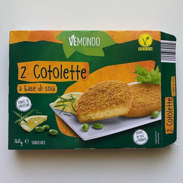 photo of Vemondo  Cotolette di Soia shared by @martinagastaldi on  26 Aug 2022 - review