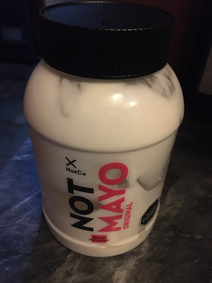 photo of NotCo Not Mayo Original shared by @benjadeftoner on  28 Feb 2020 - review