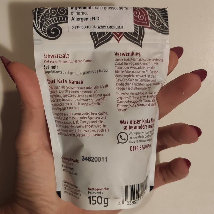 review photo of Govinda Kala Namak Ayurvedisches Schwarzsalz shared by @mik0607 on 25 Nov 2021 - review