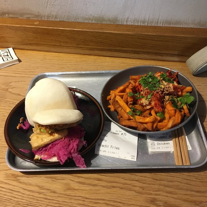 review photo of BAO BAR 1070 Fancy Tofu Bao & Kimchi Fries shared by @tchuci on 07 Mar 2020 - review