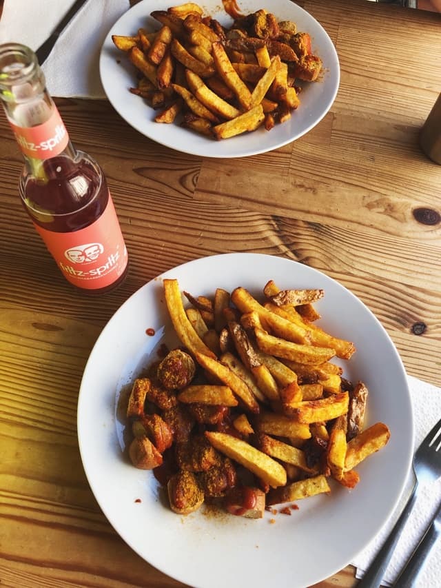 Photo of the dish “Vegan Currywurst”